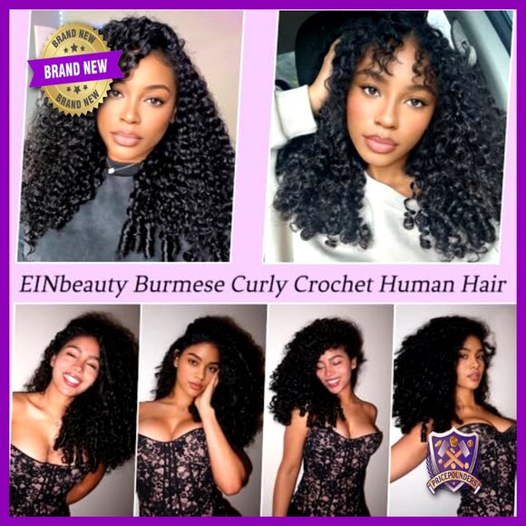 16 Inch Human Hair Extensions Crochet Bundles 40 Strands Pre-separated main image 5